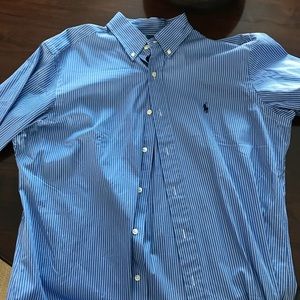 Men’s Polo Ralph Lauren striped button down shirt
